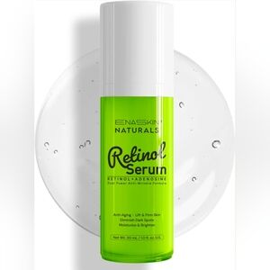 NWT Retinol Anti-Wrinkle Serum for Face: Enaskin Naturals Moisturizing Serum